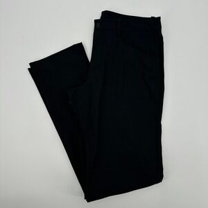 Lululemon ABC Pants Mens Black Slim Fit Technical Stretch Casual Dress Pants